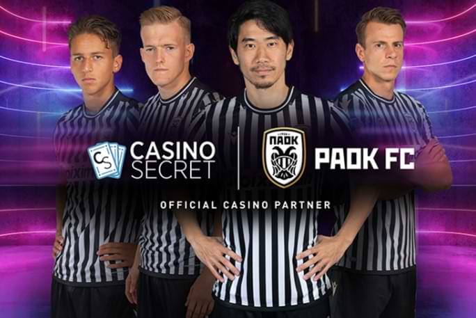 Casino Secret online Casino partner Paok FC Japan