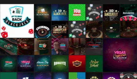 HelloCasino Table Games