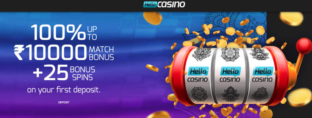 HelloCasino Welcome Offer