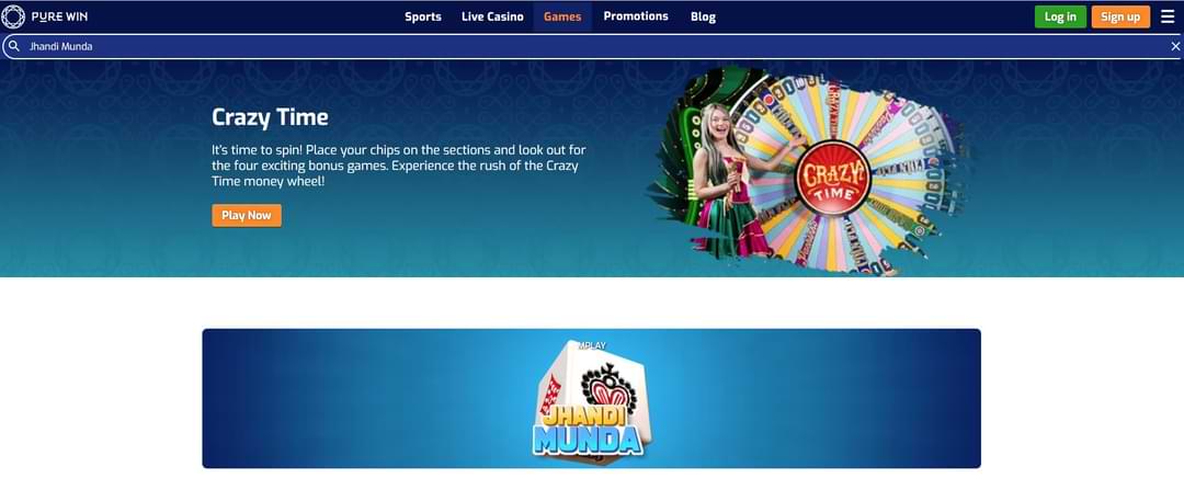 Online Jhandi Mundi Pure win
