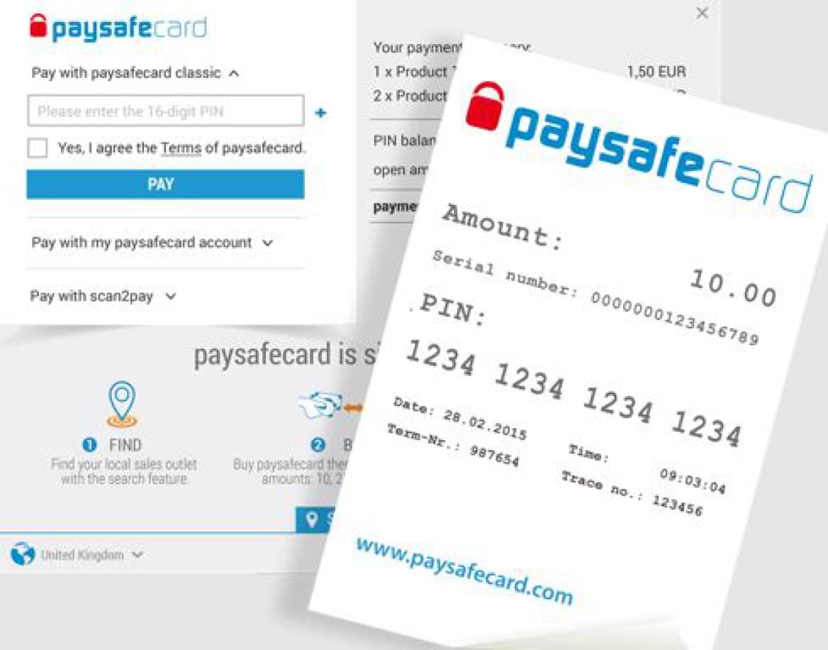 paysafecard receipt